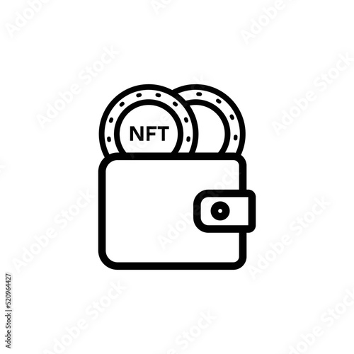 NFT icon for web design