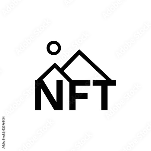 NFT icon for web design