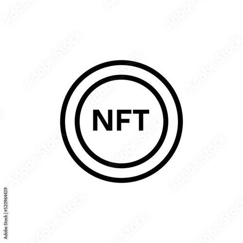 NFT icon for web design