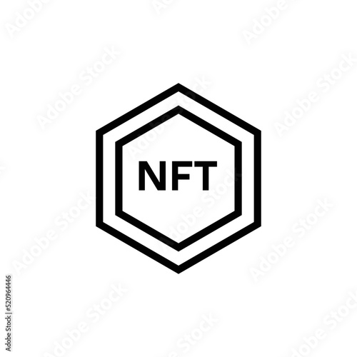 NFT icon for web design