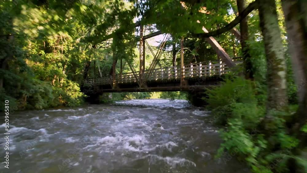 aerial fast pullout railroad bridge in damascus virginia aerial fast pullout railroad bridge in damascus virginia