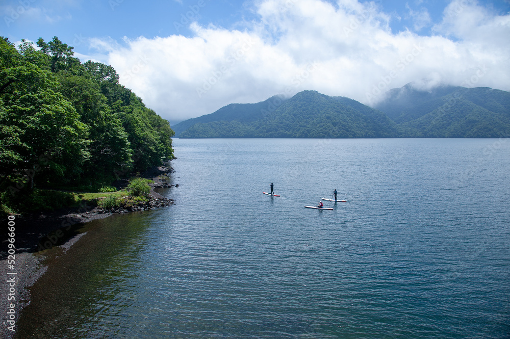 中禅寺湖　栃木県日光市｜真夏でしたが涼しくてとても清々しい雰囲気に浸れました
