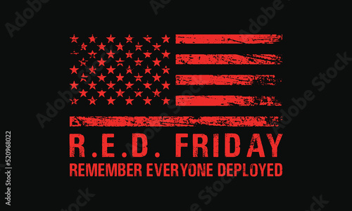 R.E.D. Friday - Remember Everyone Deployed