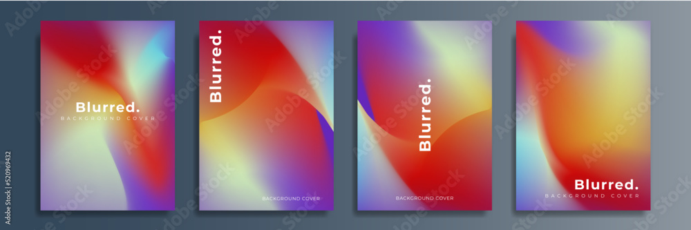 Modern abstract covers set, minimal covers design. Colorful geometric background, vector illustration.