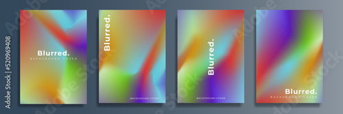 Modern abstract covers set, minimal covers design. Colorful geometric background, vector illustration.