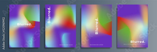 Modern abstract covers set, minimal covers design. Colorful geometric background, vector illustration.
