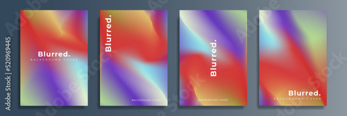 Modern abstract covers set, minimal covers design. Colorful geometric background, vector illustration.