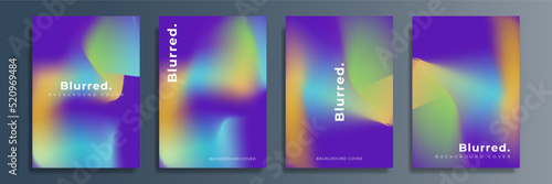 Modern abstract covers set, minimal covers design. Colorful geometric background, vector illustration.
