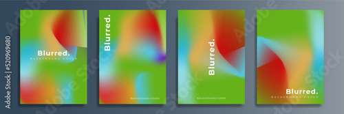 Modern abstract covers set, minimal covers design. Colorful geometric background, vector illustration.