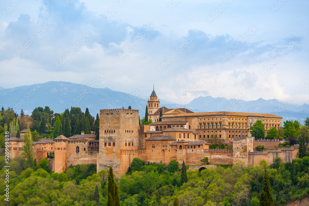 Palace of Carlos V at the Alhambra, Granada, Spain