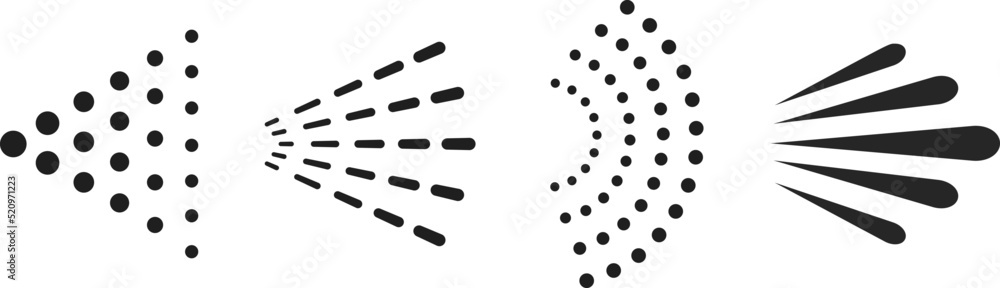 Water spray vector icon, nozzle for deodorant or aerosol Water spray vector icon, nozzle for deodorant or aerosol