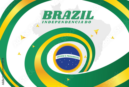 background for brazil independence day, background concept
