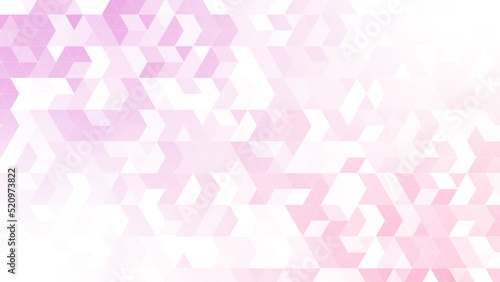 三角パターン背景素材，ピンクのグラデーション
