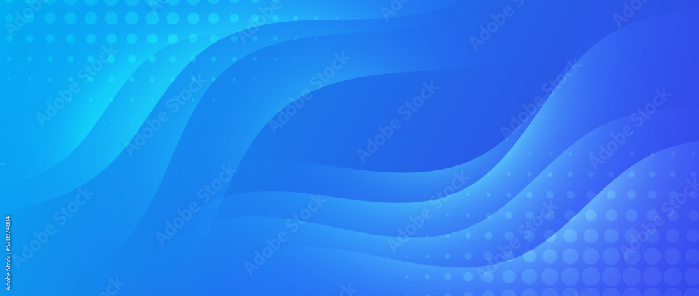 Gradient blue background with halftone memphis style. Modern banner template vector. Gradient blue background with halftone memphis style. Modern banner template vector.