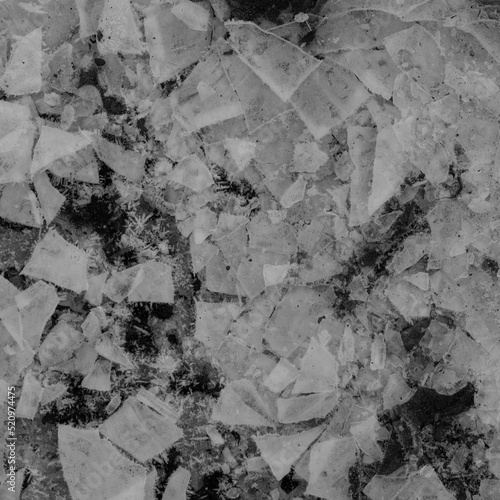 Photography texture broken ice berlin germany winter lake