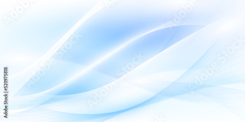 elegant abstract blue wave background
