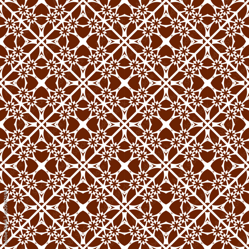 Fototapeta premium Vintage ornament. Background for wallpaper, printing on the packaging paper, textiles, tile.