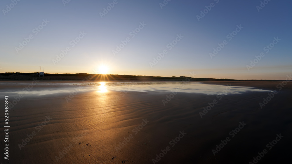 Fototapeta premium Kerhillio beach in Morbihan coast