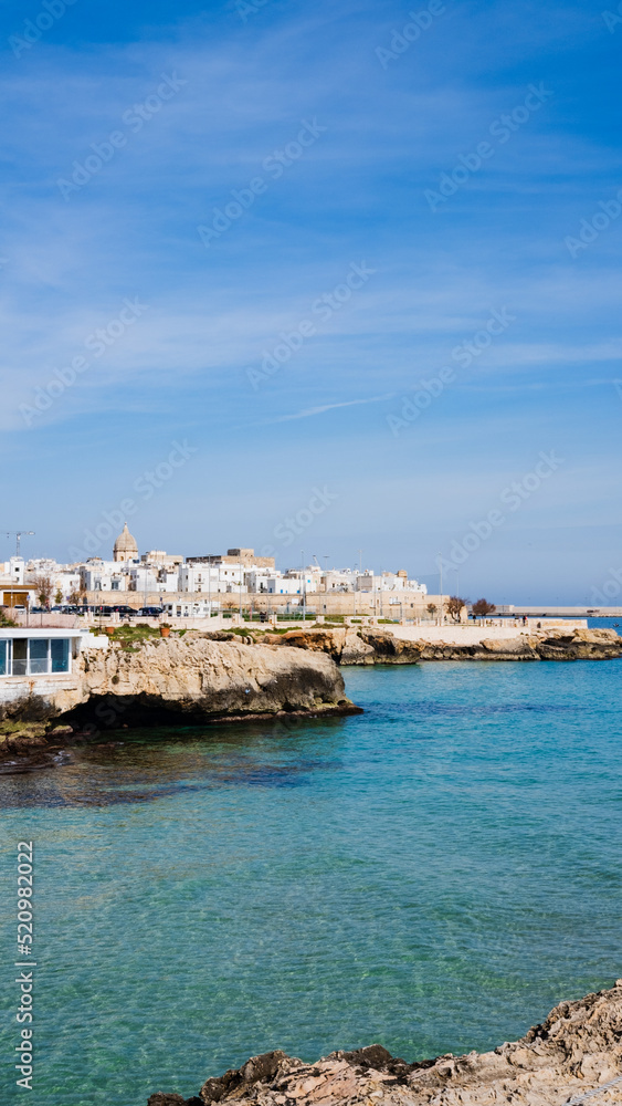view and details of Monopoli, Puglia. Italy