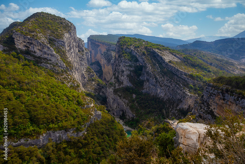 The Verdon Gorge is a river canyon located in the Provence-Alpes-Côte d'Azur region of Southeastern France.