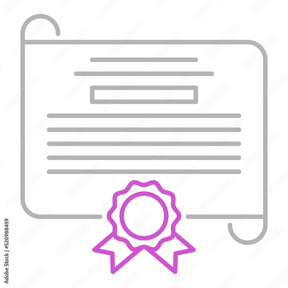 Certificate icon Certificate icon