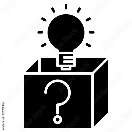 think outside the box icon