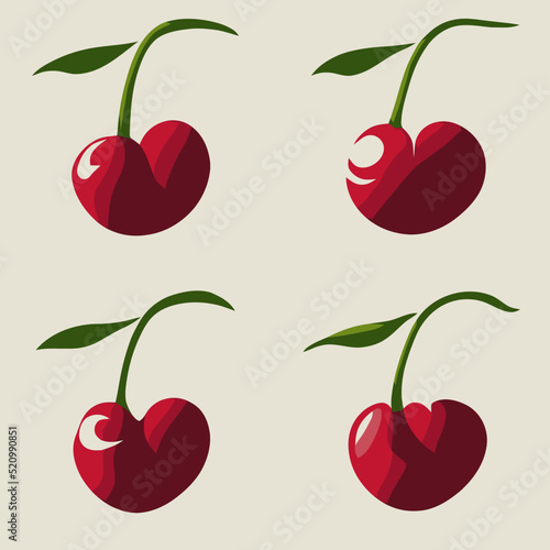 cherry illustration