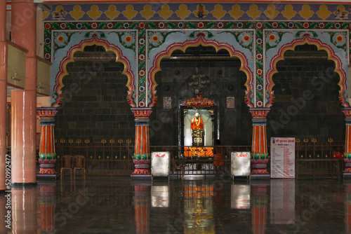 Shri Veertapasvi Panchmukhi Parmeshwar Mandir, interior, Akkalkot Rd, Karnik Nagar, Solapur, Maharashtra, India photo