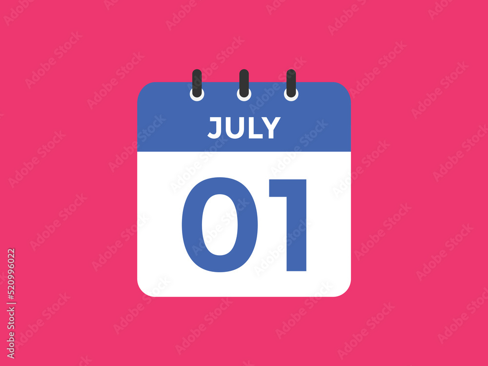 july 1 Calendar icon Design. Calendar Date 1th july. Calendar template
july 1 Calendar icon Design. Calendar Date 1th july. Calendar template