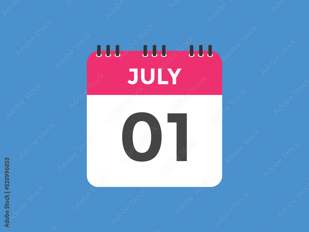 july 1 calendar reminder. 1th july daily calendar icon template. Vector illustration
july 1 calendar reminder. 1th july daily calendar icon template. Vector illustration