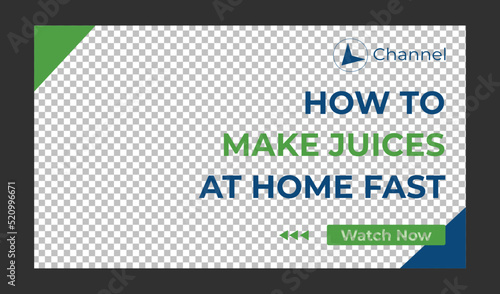 Editable Creative corporate social media web banner and youtube thumbnail template | Youtube live stream video thumbnail for marketing agency | video thumbnail | Youtube thumbnail 