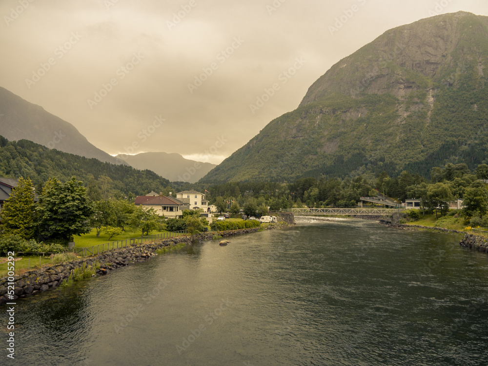 beautiful Norway landscape - Eidfjord beautiful Norway landscape - Eidfjord