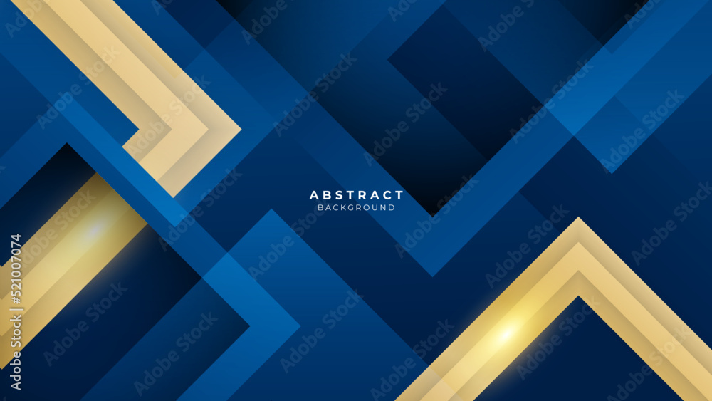 Modern blue and gold luxury abstract background Modern blue and gold luxury abstract background