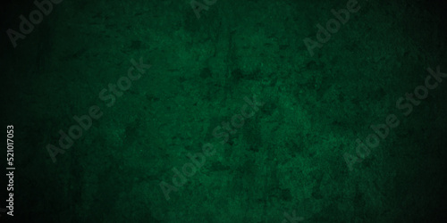 Backdrop Vintage green stone grunge concrete cement blackboard chalkboard wall floor texture. Black anthracite dark green grunge old texture panorama backdrop background.