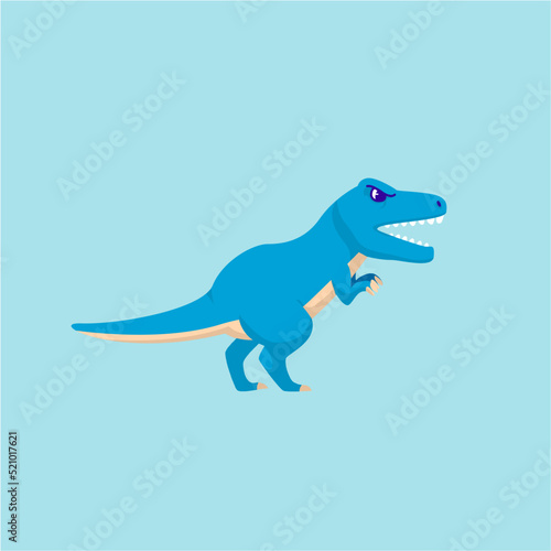 Tyrannosaurus Rex illustration as vector 