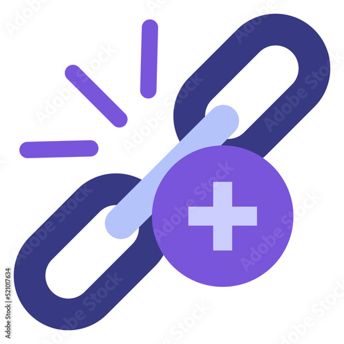 Trust Flow Build using outreach method vector icon design, Digital Marketing symbol, Search Engine Optimisation Sign, SEM and SMO stock illustration, Authority Building Concept