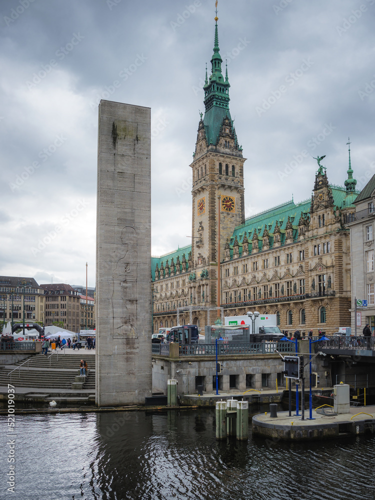 Hamburg City Hall or Hamburger Rathaus is the seat of local government of Hamburg, Germany Hamburg City Hall or Hamburger Rathaus is the seat of local government of Hamburg, Germany
