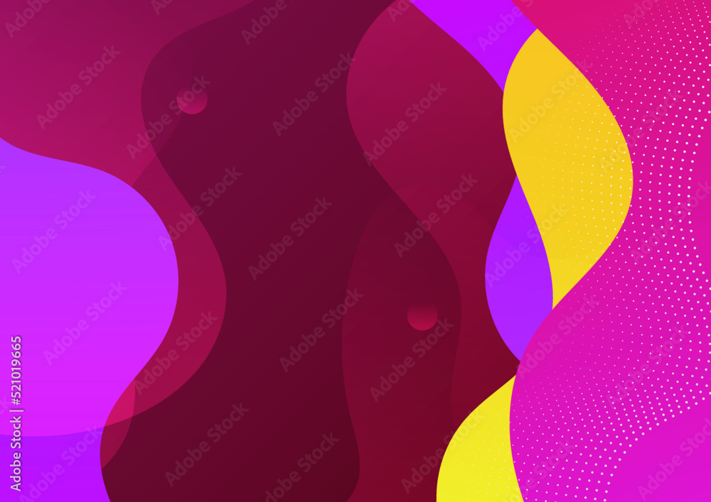 Modern geometric element colorful design background