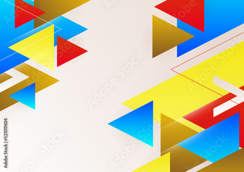 Free Download Modern geometric element colorful design background - GFXLoad