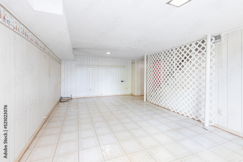 Fototapeta premium empty room