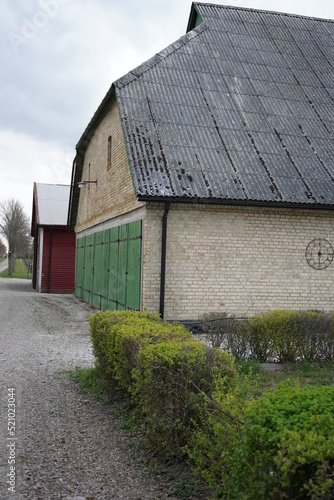 Farm farmland old horse stall house landscape