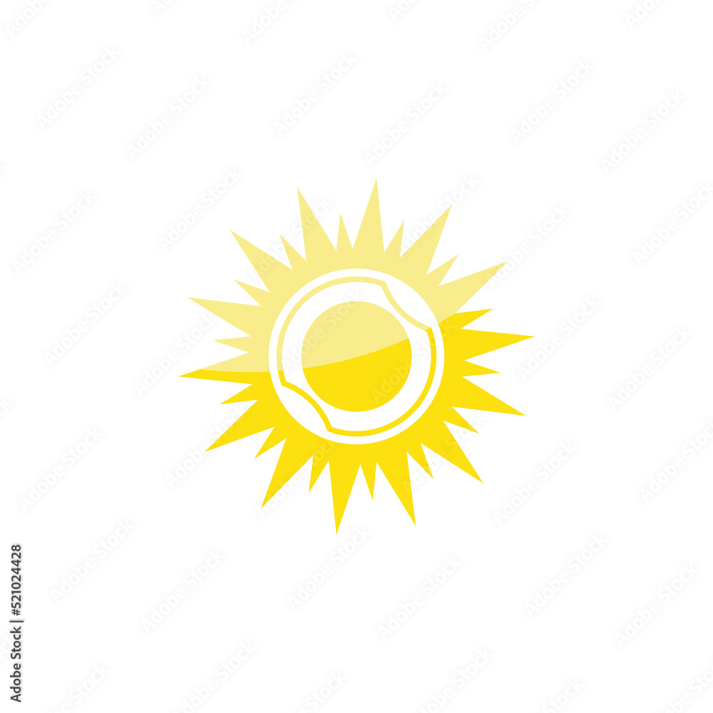 Sun vector illustration icon Sun vector illustration icon