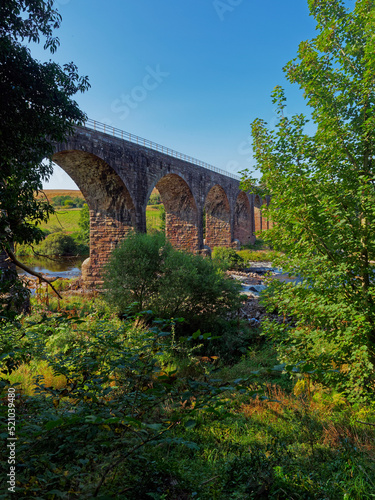 The Old North Water Viaduct over the North Esk River at St Cyrus, now turned into a Pathway for Walkers between Montrose and St Cyrus Beach.