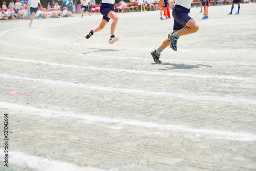 小学校の運動会  © maru54