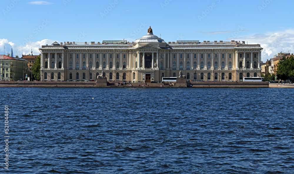 Russian Academy of Arts (Saint Petersburg Academy of Arts)  founded in 1757 by founder of Imperial Moscow University Ivan Shuvalov
