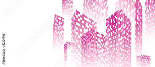 città, skyline, palazzo, grattacielo