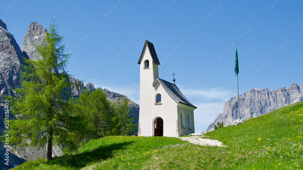 Little Chapel of San Maurizio in Selva di Val Gardena, Italy