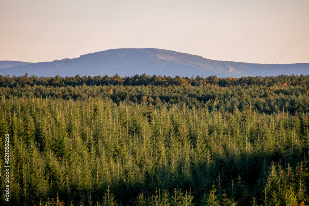 Obraz premium sunrise in the mountains