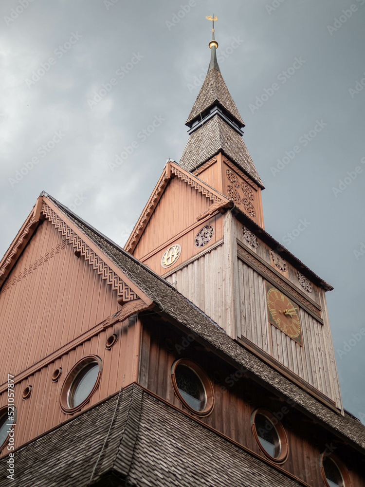 Gustav Adolf Stave Church in Harz, Germany.