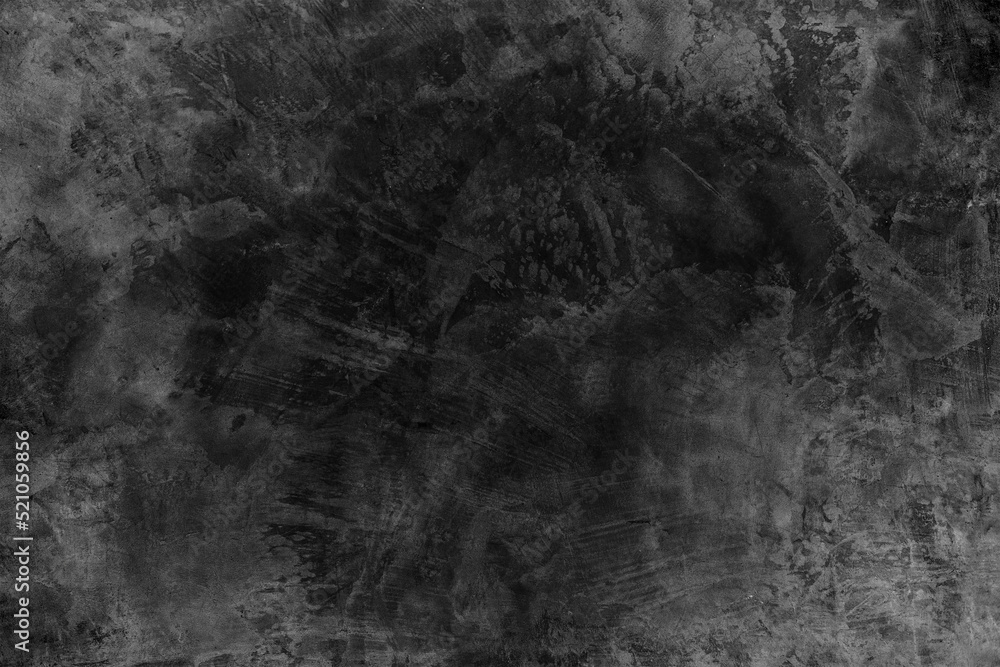 Fototapeta premium Black concrete street wall background or texture